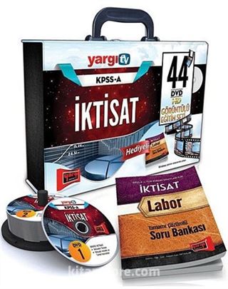 2015 KPSS A İktisat Görüntülü Eğitim Seti (44 DVD Güncel)