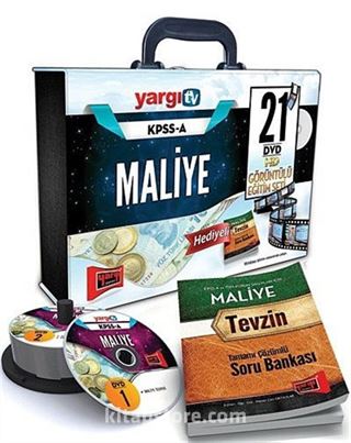 2015 KPSS A Maliye Görüntülü Eğitim Seti (21 DVD Güncel)