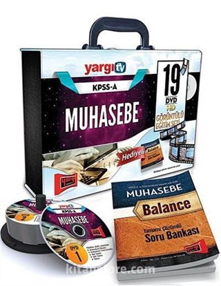 2015 KPSS A Muhasebe Görüntülü Eğitim Seti (19 DVD Güncel)