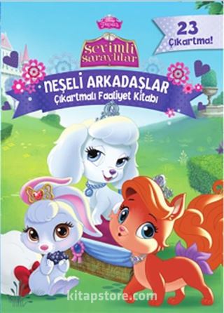 Disney Sevimli Saraylılar Neşeli Arkadaşlar Çıkartmalı Faaliyet Kitabı