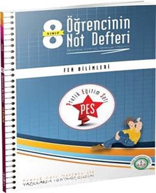 8.Sınıf Pes Fen Bilimleri Öğrencinin Not Defteri