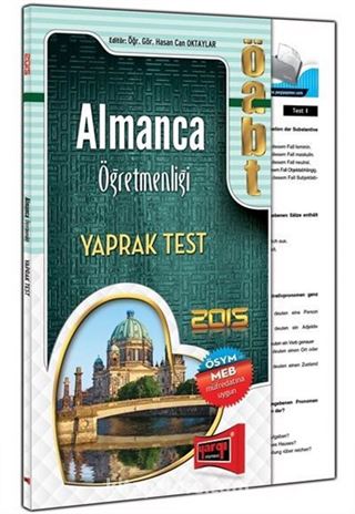 2015 ÖABT Almanca Öğretmenliği