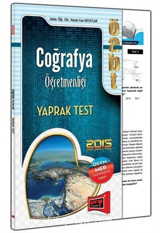 2015 ÖABT Coğrafya Öğretmenliği Yaprak Test