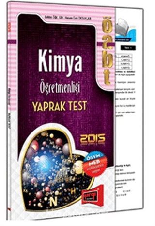 2015 ÖABT Kimya Öğretmenliği Yaprak Test