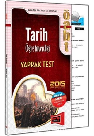 2015 ÖABT Tarih Öğretmenliği Yaprak Test