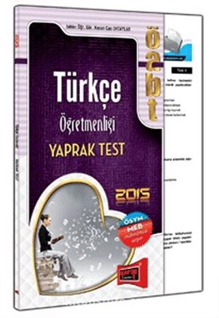 2015 ÖABT Türkçe Öğretmenliği Yaprak Test