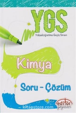 YGS Kimya Soru-Çözüm