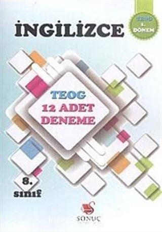 8. Sınıf İngilizce 1. Dönem TEOG 16 Deneme