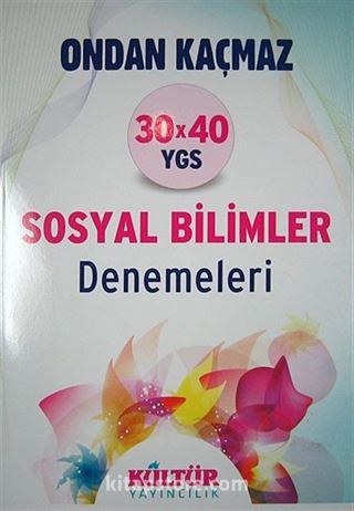 30x40 YGS Sosyal Bilmler Denemeleri