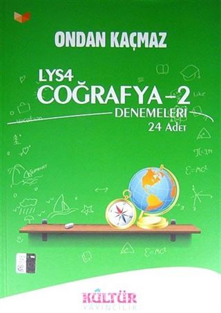 LYS-4 Coğrafya-2 Denemeleri 24 Adet / Ondan Kaçmaz