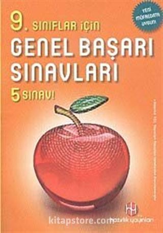 9. Sınıflar İçin Genel Başarı Sınavları (5 Sınav)