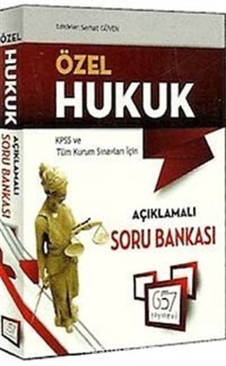 2015 Özel Hukuk Açıklamalı Soru Bankası