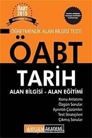 2015 KPSS ÖABT Tarih Konu Anlatımlı Alan Bilgisi-Alan Eğitimi