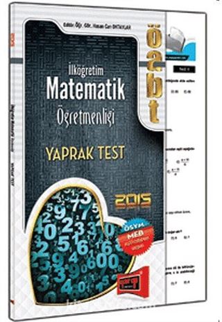 2015 ÖABT Lise Matematik Öğretmenliği Yaprak Test