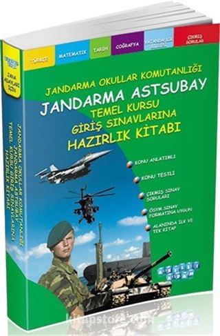 2015 Jandarma Astsubay Temel Kursu Giriş Sınavlarına Hazırlık Kitabı