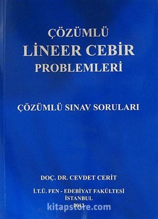 Çözümlü Lineer Cebir Problemleri