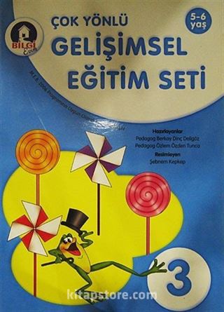 Çok Yönlü Gelişimsel Eğitim Seti 3 (5-6 Yaş)