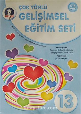 Çok Yönlü Gelişimsel Eğitim Seti 13 (5-6 Yaş)