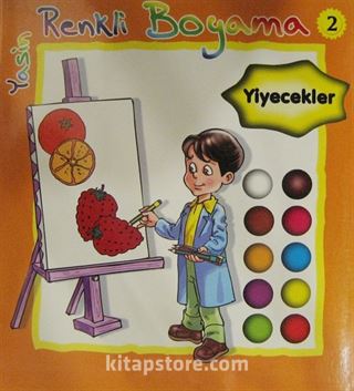 Renkli Boyama 2 - Yiyecekler