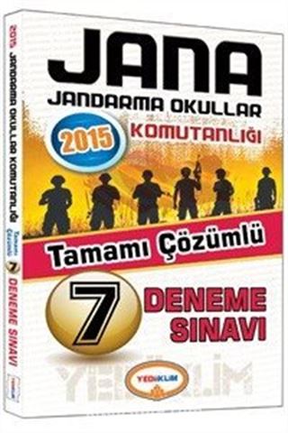 2015 JANA Tamamı Çözümlü 7 Deneme Sınavı