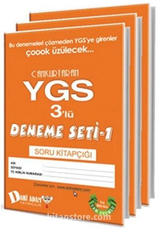 2015 YGS 3'lü Deneme Seti -1