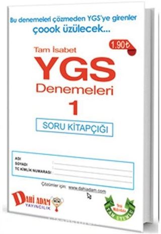 2015 YGS Tam İsabet Denemeleri 1 Soru Kitapçığı