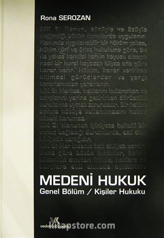 Medeni Hukuk - Genel Bölüm-Kişiler Hukuku