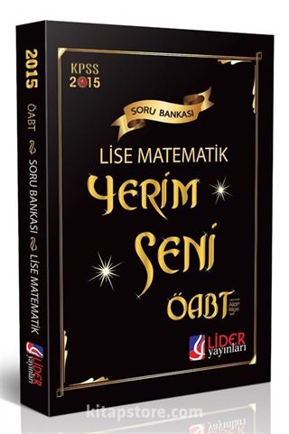 2015 KPSS ÖABT Lise Matematik Soru Bankası (OA-214-OMT)