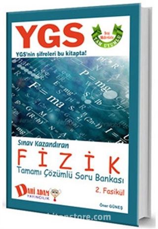 YGS Fizik Tamamı Çözümlü Soru Bankası 2. Fasikül