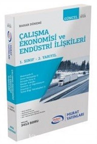 1. Sınıf 2. Yarıyıl Bahar Dönemi Çalışma Ekonomisi ve Endüstri İlişkileri Ana Kaynak (5721)