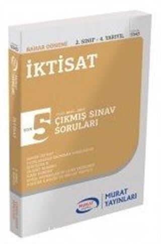 İktisat 2. Sınıf 4. Yarıyıl Çıkmış Sınav Soruları SON 5 YILIN ÇIKMIŞ SINAV SORULARI (2013-2017)