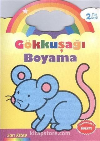 Gökkuşağı Boyama Sarı Kitap