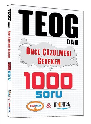 TEOG'dan Önce Çözülmesi Gereken 1000 Soru