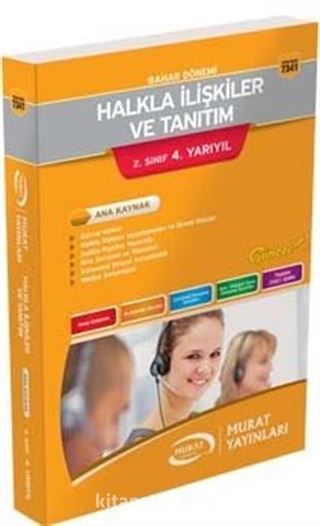 2. Sınıf 4. Yarıyıl Halkla İlişkiler Bahar Dönemi Ana Kaynak (7341)