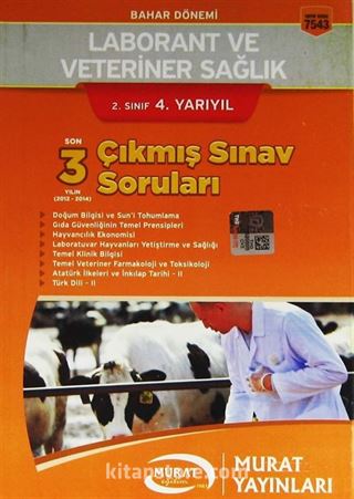 2. Sınıf 4. Yarıyıl Bahar Dönemi Laborant ve Veteriner Sağlık