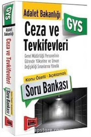 GYS Adalet Bakanlığı Ceza ve Tevkifevleri Konu Özetli - Açıklamalı Soru Bankası