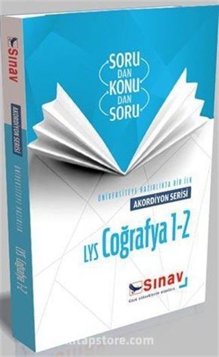 LYS Coğrafya 1-2 Akordiyon Serisi Konu Anlatımlı Soru Bankası