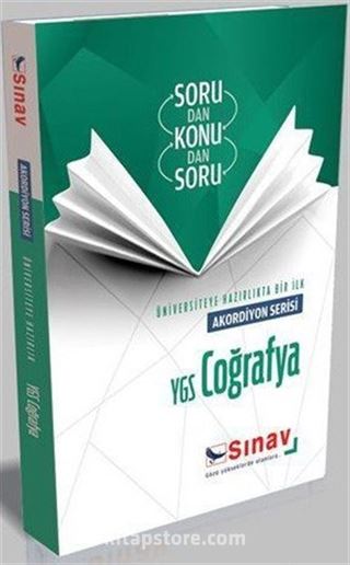 YGS Coğrafya Akordiyon Serisi Konu Anlatımlı Soru Bankası