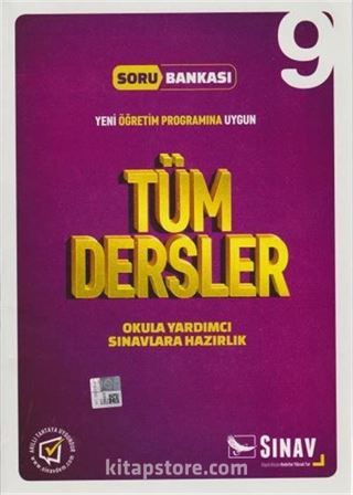 9. Sınıf Tüm Dersler Çözümlü Soru Bankası