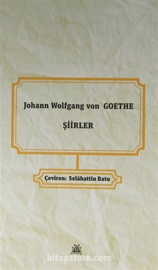 Şiirler / Johann Wolfgang von Goethe