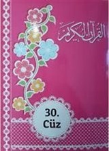 Kur'an-ı Kerim 30 Cüz (Rahle Boy-Pembe)