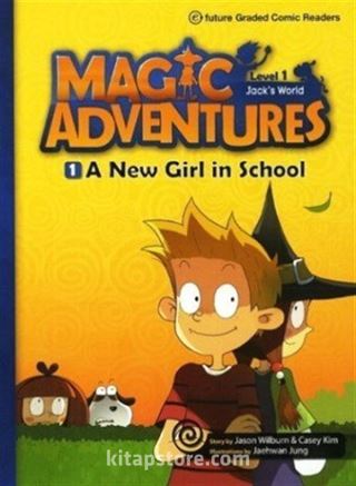 A New Girl in School +CD (Magic Adventures 1)