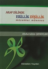 Arap Dilinde Erillik Dişillik Müzekker Müennes