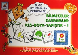 Bilmeceler Kavramlar Kes-Boya-Yapıştır 1