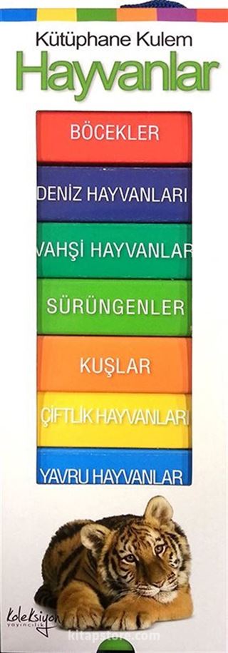 Kütüphane Kulem Hayvanlar (8 Kitap)