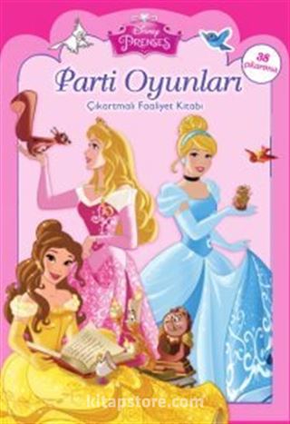 Disney Prenses Parti Oyunları / Çıkartmalı Faaliyet Kitabı