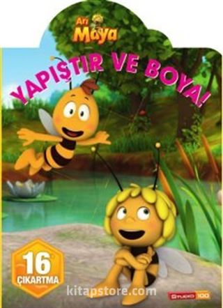 Arı Maya Yapıştır ve Boya (16 Çıkartma)