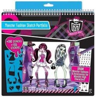 Fashion Angels Monster High Tasarım Portfolyo - Moda Tasarımı