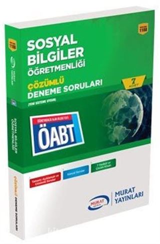 ÖABT Sosyal Bilgiler Öğretmenliği Çözümlü Deneme Soruları (7 Adet)