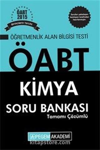 2015 ÖABT Kimya Soru Bankası Tamamı Çözümlü